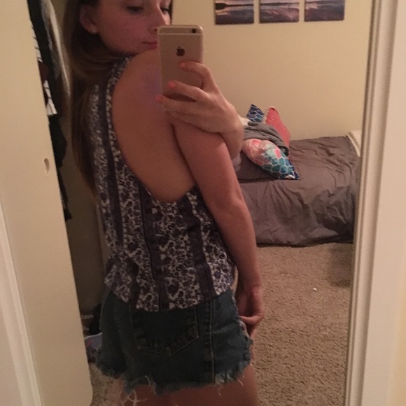 Blue/purple tank top H&M - Picture 3 of 4